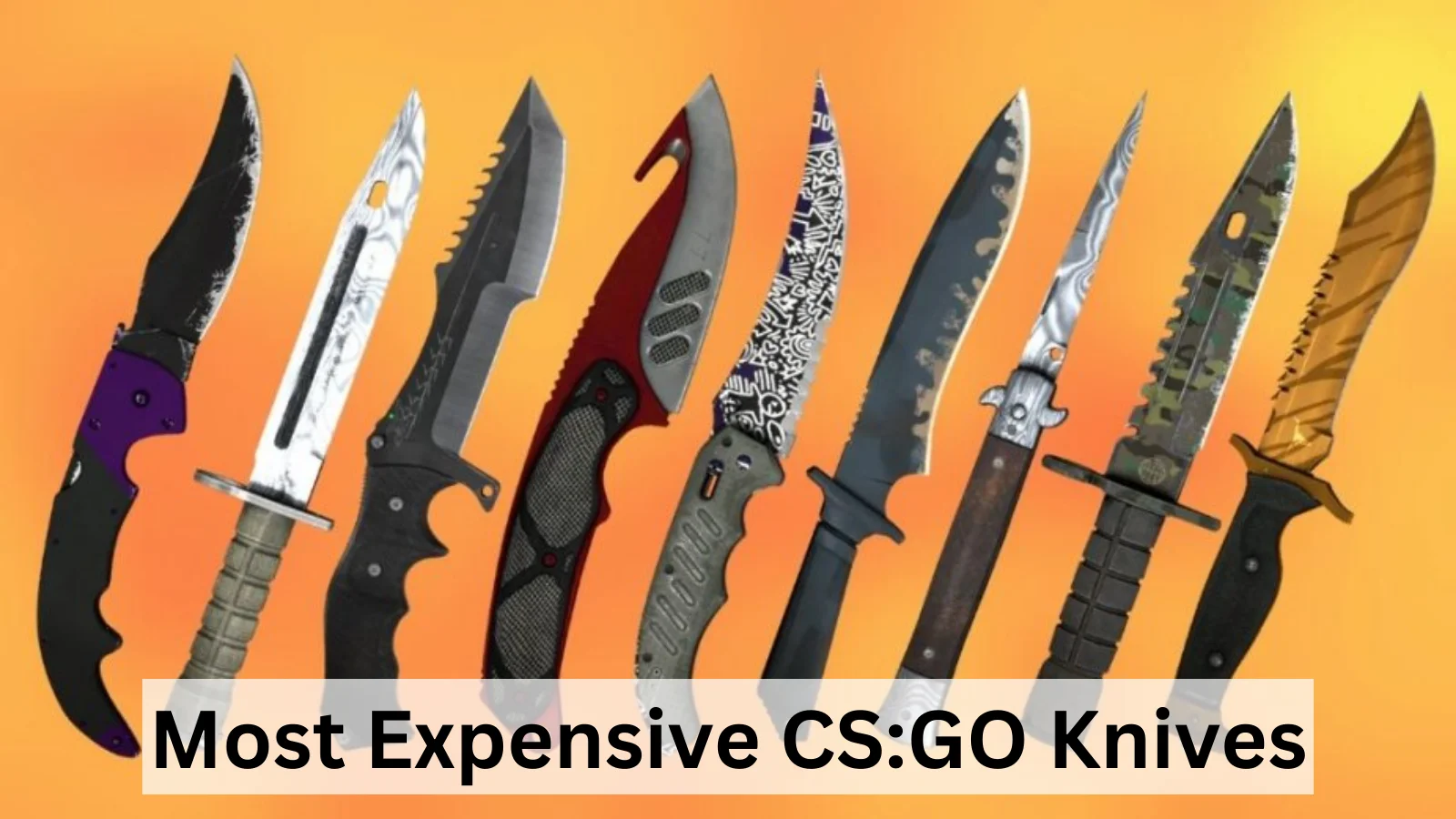 Most Expensive CS:GO Knives